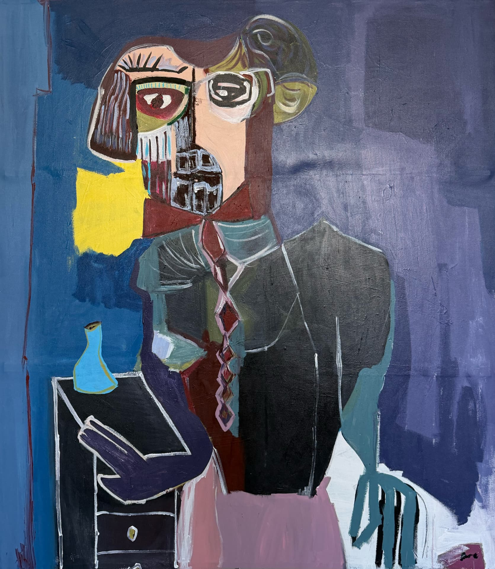 surgeon with suit