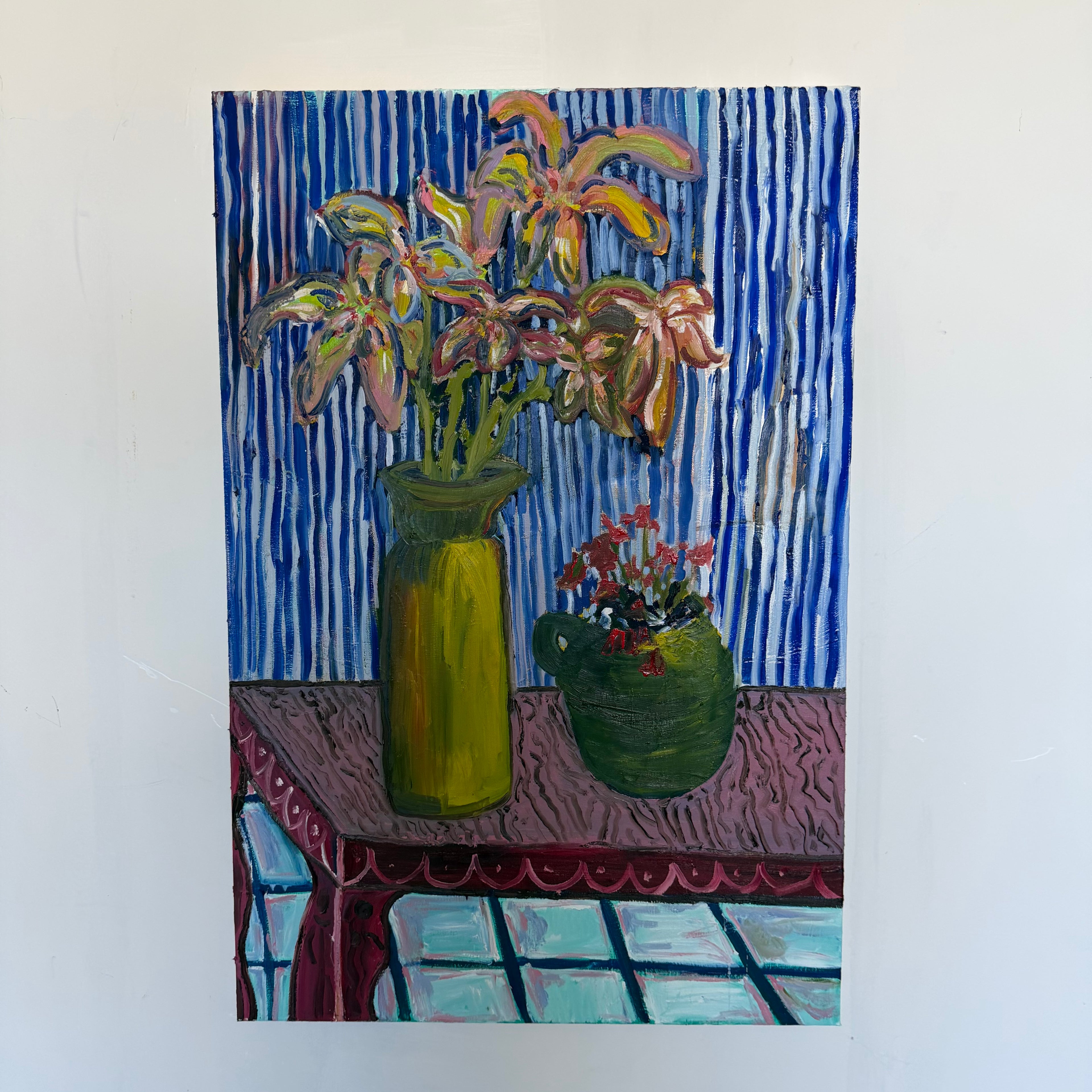 Striped Poppies